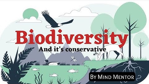 Biodiversity and It’s Conservation || Environmental Science || Ecology || @MindMentor23