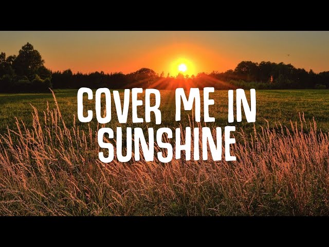 P!nk - Cover Me In Sunshine