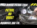 2012 Nissan Patrol ZD30 No Boost FIXED