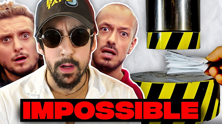 IMPOSSIBLE DE PLIER UNE FEUILLE PLUS DE 7 FOIS ? (Pas feat : McFly & Carlito & Mastu)
