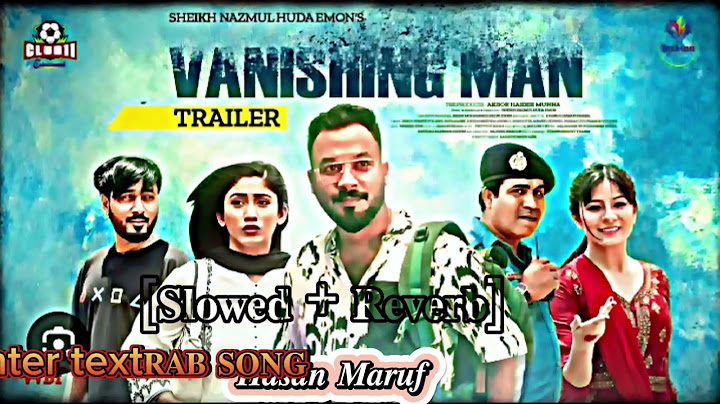 Vanishing Man [SLOWED + REVERB] 2024 Eid New Natok Rab Song Vanishing man.!#polashnewnatok #venish