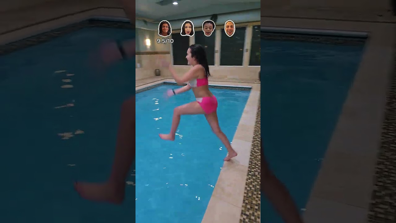 67 Jump in pool
