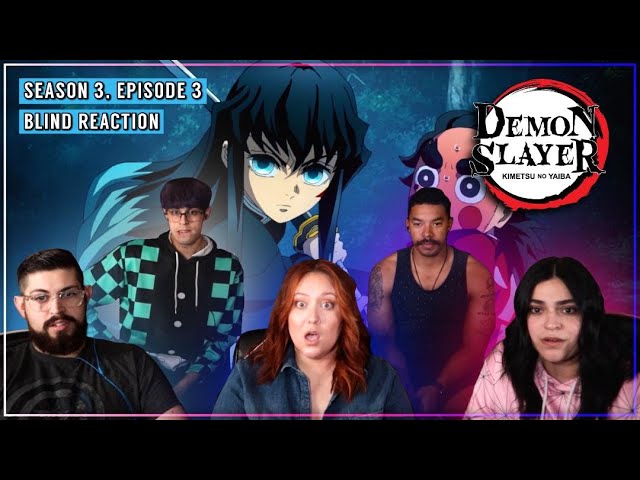 UPPER FOUR!!!  DEMON SLAYER SEASON 3 EPISODE 3 REACTION 