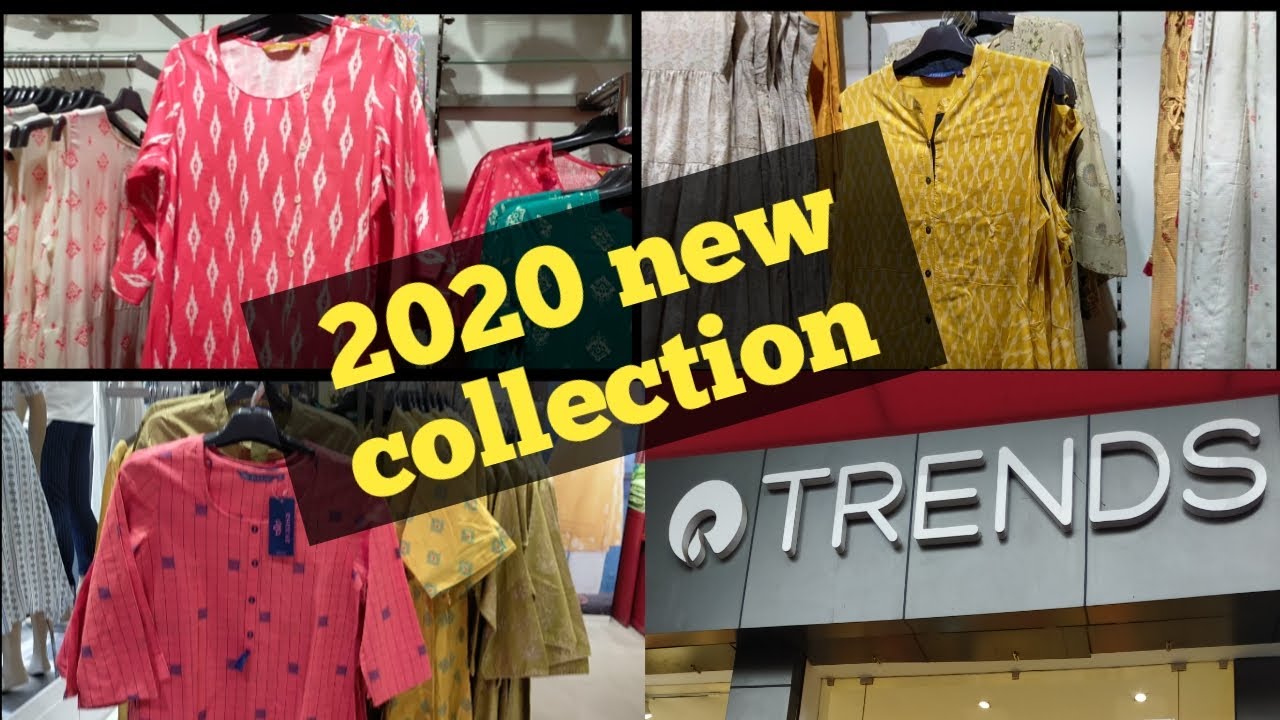 reliance trends kurtis collection