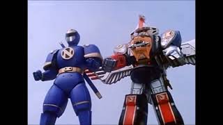 Mighty Morphin Power Rangers Ninja Megazord Battle