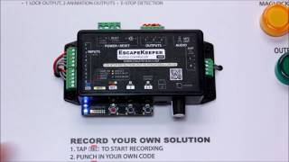 EscapeKeeper Setup - Input Sequence - YouTube  Escape Keeper Controller 3 Triggers Wiring Diagram    YouTube