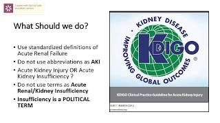 Clinical Documentation Improvement for Acute Renal Failure for the Emergency Room physician