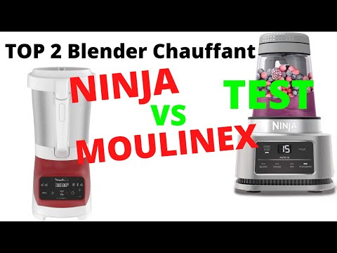 TOP 2 : Blenders Chauffants (2022) Ninja vs Moulinex - Comparatif