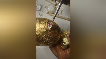 Egg artifact - Sculpt and Gild project