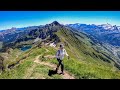 Hiking in Switzerland | Pic Chaussy via Lac Lioson | Swiss Alps Canton Vaud | 2022 (4K-Video)