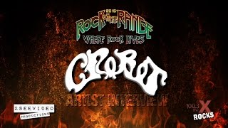 Crobot Rock on the Range interview with 100 3 The X Rocks 2015