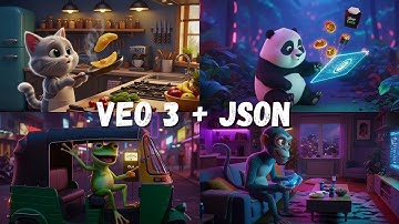 💡 How to Create AI Ads with VEO 3 + JSON Prompts 