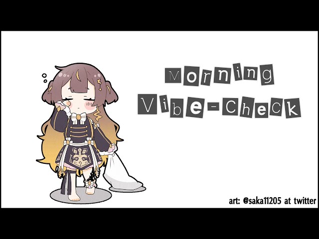 【Morning!】Vibe-checking everyone's morning! Let's talk for a bit.【hololive Indonesia 2nd Generation】のサムネイル