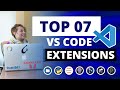 VS Code Extensions 7 Ambazo Kila Python Programmer na Mtumiaji wa VS Code Anahitaji!