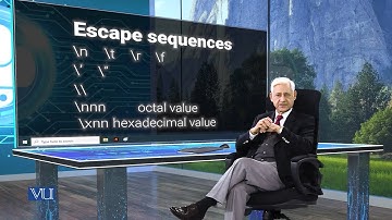 Escape Sequences | Programming Using Python | CS306_Topic037