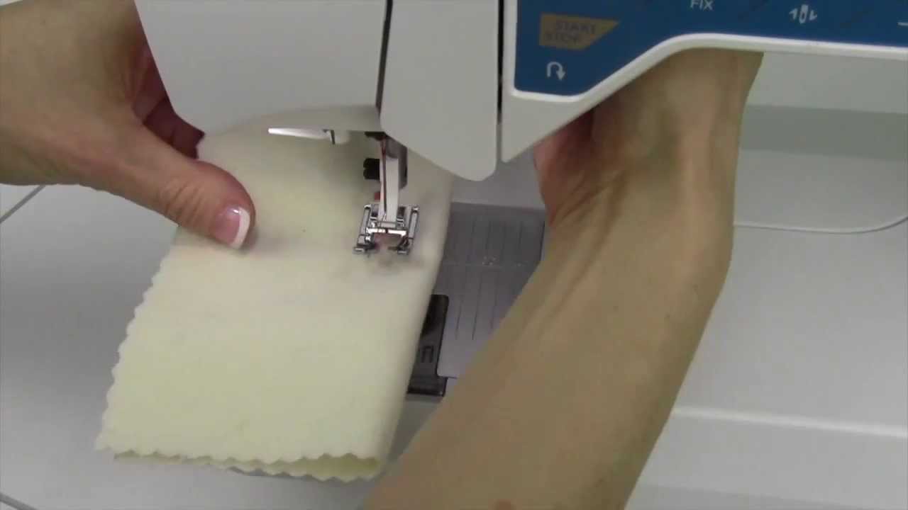 Husqvarna Viking Opal 650 47 Candlewicking Stitch YouTube