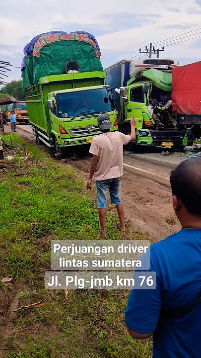 Perjuangan seorang driver lintas  #driver #sopirtruk #hino #fuso