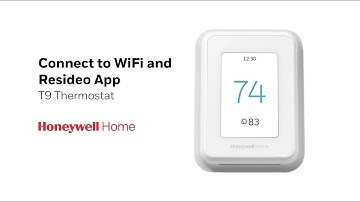 Connect to WiFi and Resideo app with T9 Thermostat