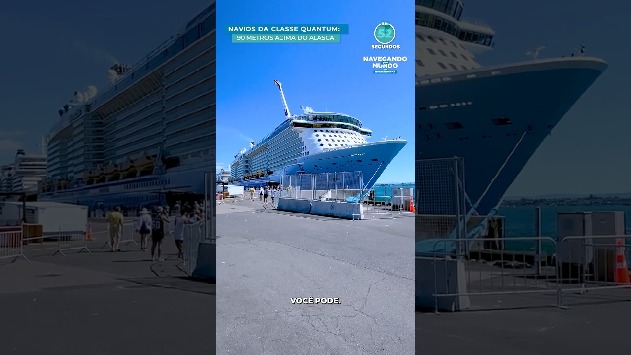 90 Metros acima do mar em um navio de Cruzeiros no Alaska #cruzeiros #naviodecruzeiro