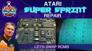 Atari Super Sprint Repair! #arcade #arcadegaming #atari