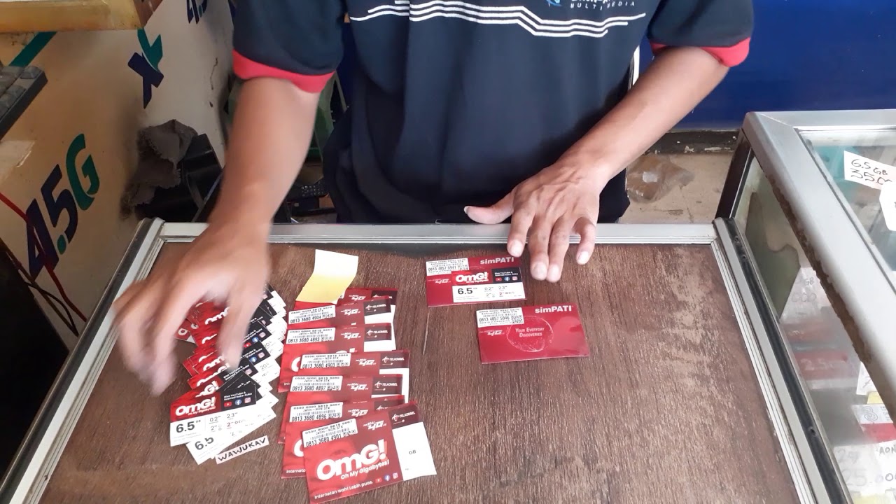 Kartu Perdana TELKOMSEL NEW paket Internet OMG - YouTube