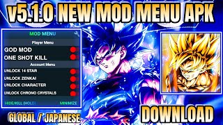 [NEW] Dragon Ball Legends Mod Menu v5.1.0 Apk / Global And Japanese Mod Menu / Unlock characters Mod