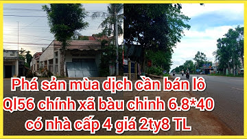 Bán đất nền bà Rịa vũng tàu - cần bán gấp lô Ql56A có nhà cấp 4 giá 2ty8 TL rẻ nhất tỉnh br