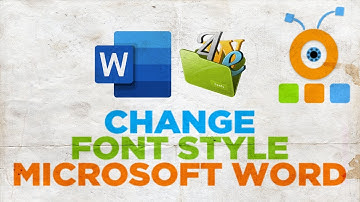 How to Change Font Style in Word