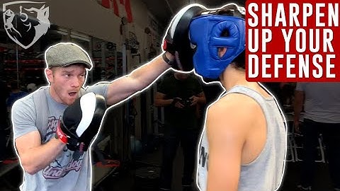 Boxing Defense Drills: Keep Eyes Open & Defend Punches