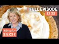 Martha Stewart's Key Lime Pie Recipe + Peach and Coconut Pie | Martha Bakes S3E6 "Pies"