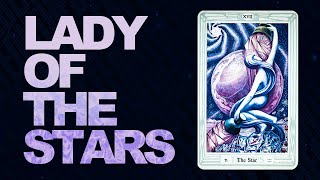 The Star Card Thoth Tarot Atu Xvii The Star Thoth Tarot Tutorial