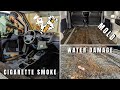 Deep Cleaning The DIRTIEST Van I&#39;ve Ever Built | 12 Hour Smoker Van Transformation