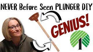 NEVER Before Seen PLUNGER DIY | GENIUS GENIUS GENIUS