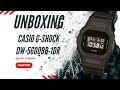 CASIO  G-SHOCK DW-5600BB-1DR UNBOXING. MY FIRST G-SHOCK!