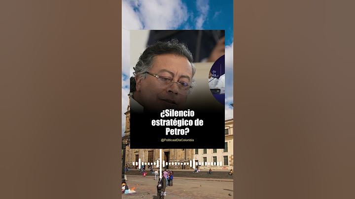 Gustavo Petro rompe el silencio: ¿estrategia o descuido? #colombia