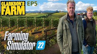 Clarkson's farm, farming simulator 22 crossover EP5