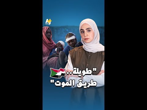 النازحون من الفاشر إلى طويلة عبر طريق الموت النازحون من الفاشر إلى طويلة عبر طريق الموت
