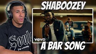 HE IS TUFF🔥 FIRST TIME HEARING Shaboozey - A Bar Song (Tipsy) | REACTION