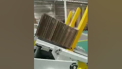 QH-PACK AutoFeeder Flexo Printer Slotter Die Cutter Folder Gluer Bundler Conveyor full smart line