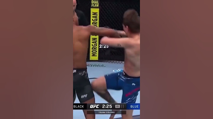 got the first round knockout!#UFCAtlanta #MalcolmWellmaker #UFC #MMA #Knockoutdays