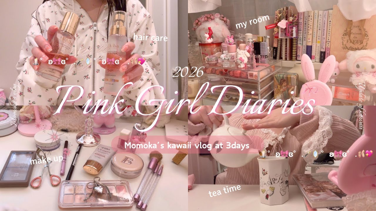 vlog | Taking care of myself while being cute 🎀💓✨ A 3-day vlog