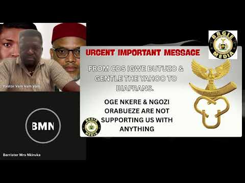 CDS BUTUZO & GENTLE WE REMAIN AIRBORNE FROM MAMA BIAFRA TO BIAFRANS.