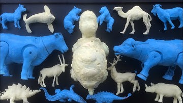 dọn dẹp bò trâu dê khỉ đột ngựa vằn cá sấu lạc đà khủng long hươu linh dương tê giác rùa gấu trúc