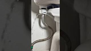 Cracked Toilet Supply Line Leak Quick Fix