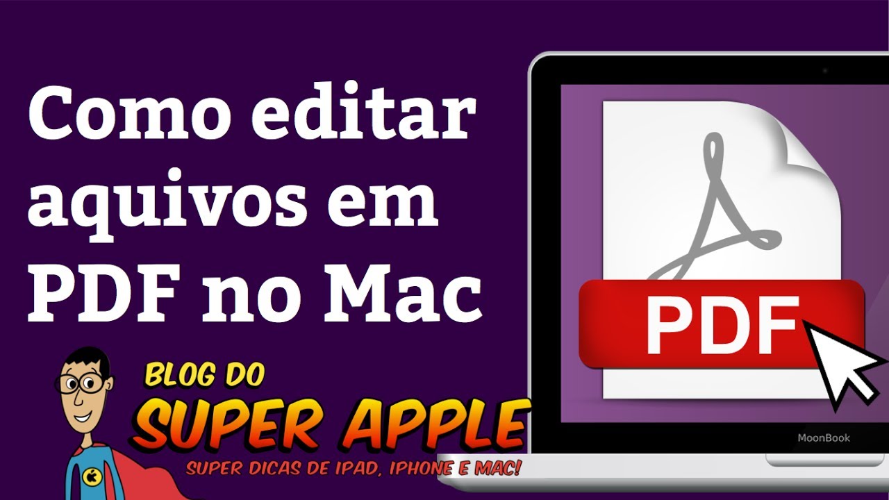 [TOP App] Como Editar PDF no Mac - YouTube