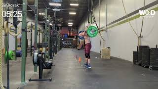 Jan Kozak - 2024 CrossFit Age Group Semifinals - Men's 40-44 - Workout 3