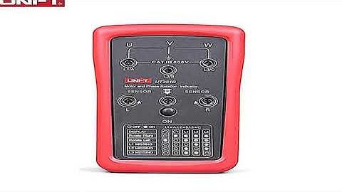 UNI-T UT261A UT261B Phase Sequence Tester Missing Phase Meter Motor Rotation Indicator AC 40 700V 90