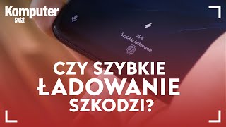 KŚ wyjaśnia - czy szybsze ładowanie smartfona niszczy baterię?