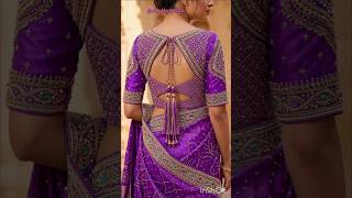 Bridal Designer ||back neck bridal Blouses design #shorts#stylingideasdesignblouse#youtubeshorts#diy