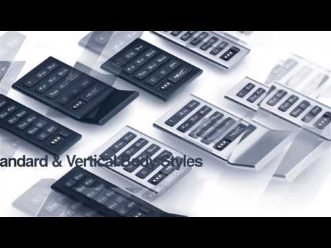 The new Axis Keypad and Touch RFID locks by Digilock